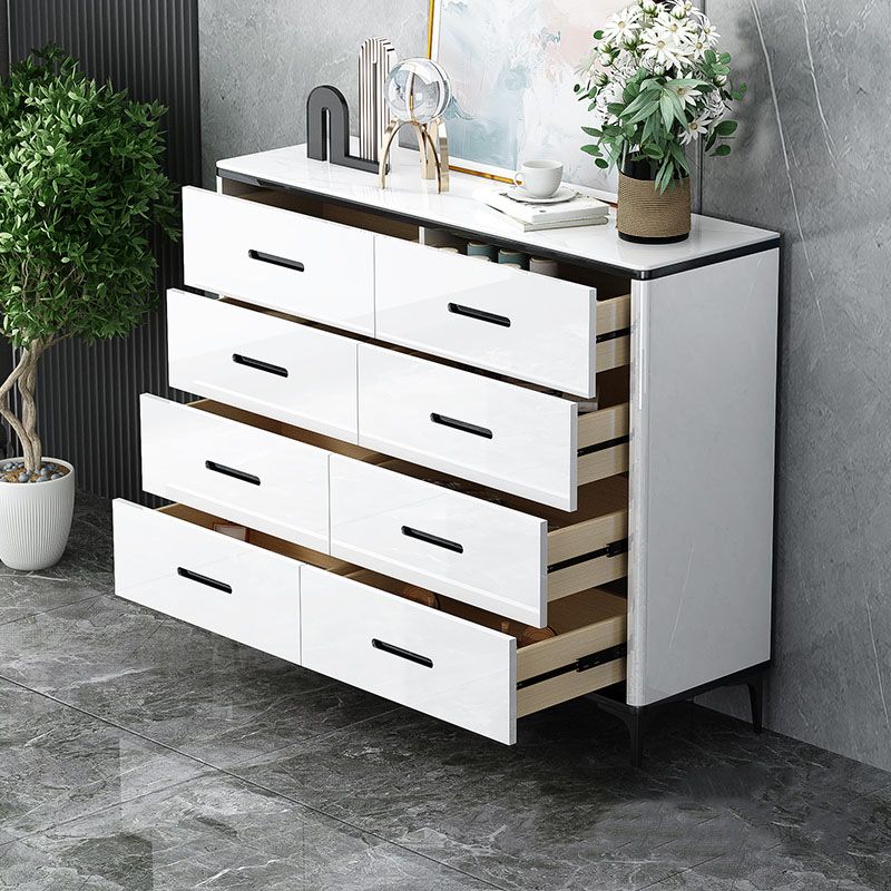 Contemporary Storage Chest Stone 15.75-inch Width Storage Chest Dresser
