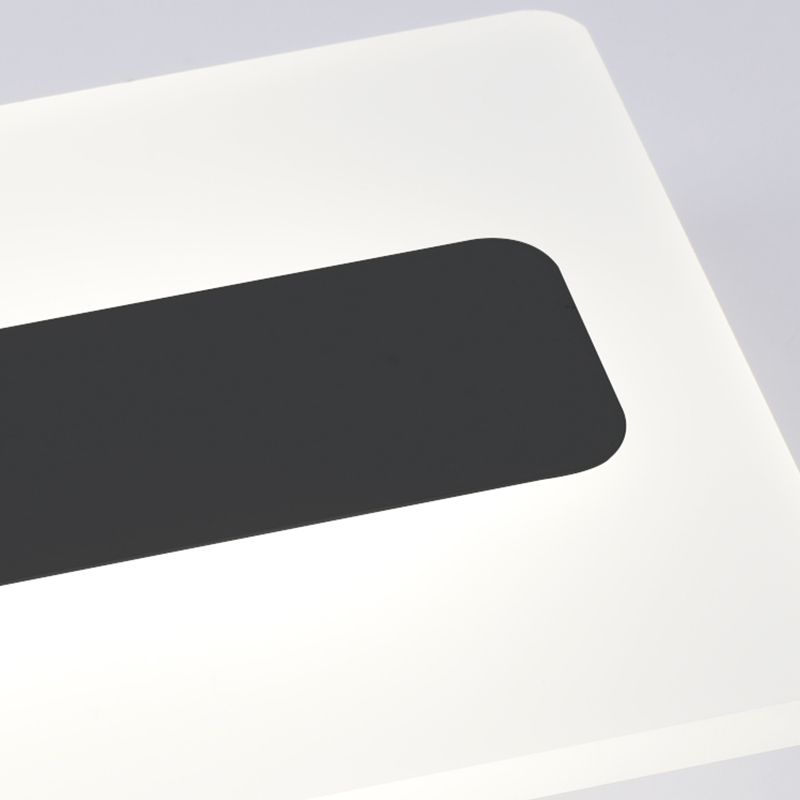 Linearer Schatten Metall Wandleuchter moderner Stil 1- Lichtwandhalterung Beleuchtung