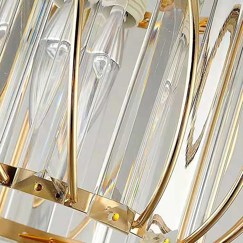 Crystal Globe plafondmontage lichtarmatuur Eenvoudige stijl plafondverlichting voor gangpad