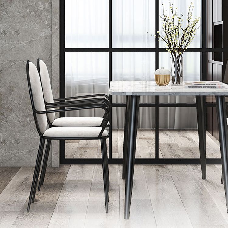 Modern 1/2/3/4/5/6/7 Pieces Dining Set Marble Dining Furniture Set /Separate Items