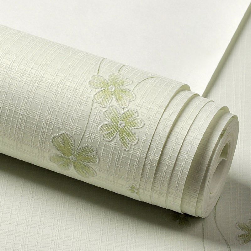 Country Girl's behangrol Wildflower pastelkleurige wandbekleding voor decoratie