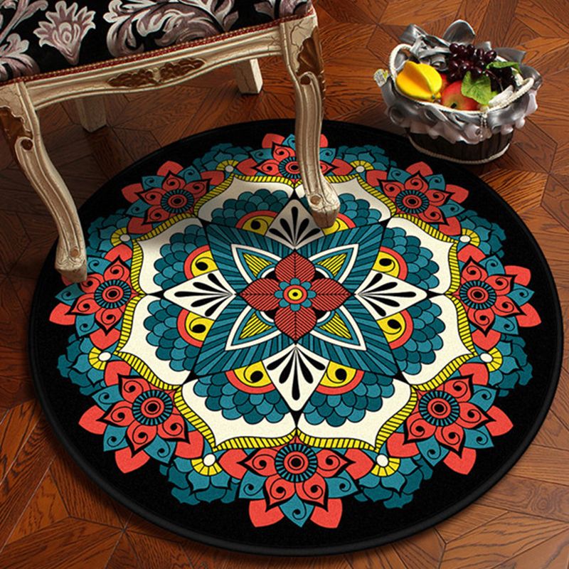 Chique bloemenpatroon RUG MEEST MEEMERDE Morokkaanse tapijt Synthetische Synthetische wasbare antislip ruglek Stain resistent tapijt voor voordeur