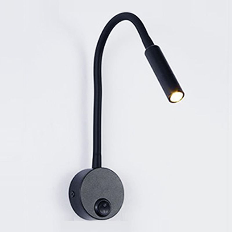 Metal Armed Wall Light Sconce Simplicity 1 Light Wall Mounted Lamp