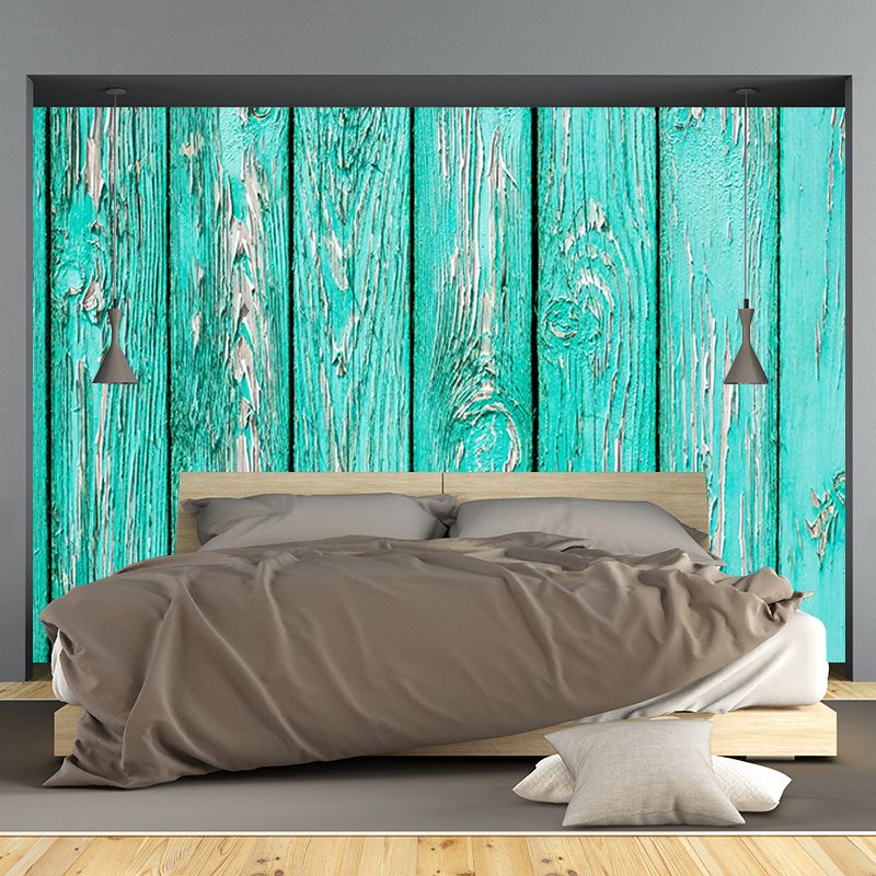 Horizontal Photography Wood Grain Mural Eco-friendly Wallpaper for Bedroom