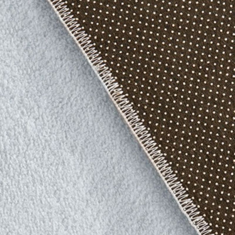 Blend Color Block Rug Indoor Rug Anti-Slip Washable Easy Care Area Carpet for Bedroom