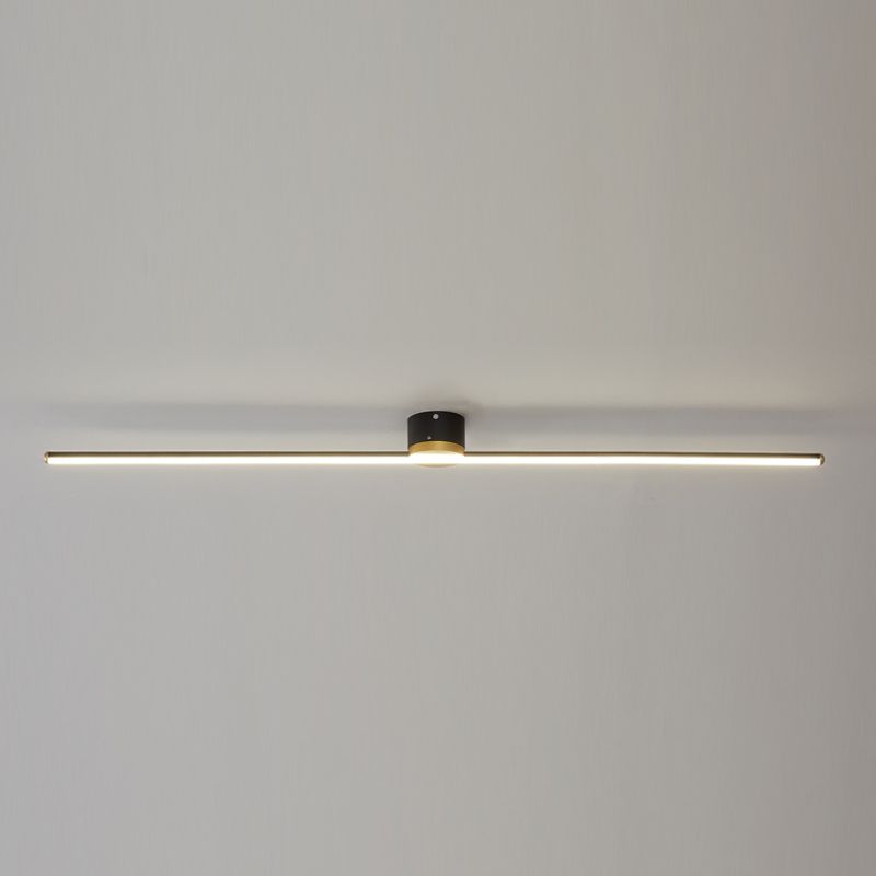 1 Light Linear LED Flush Mount Ceiling Light New Modern Aluminum Ceiling Light Fixture