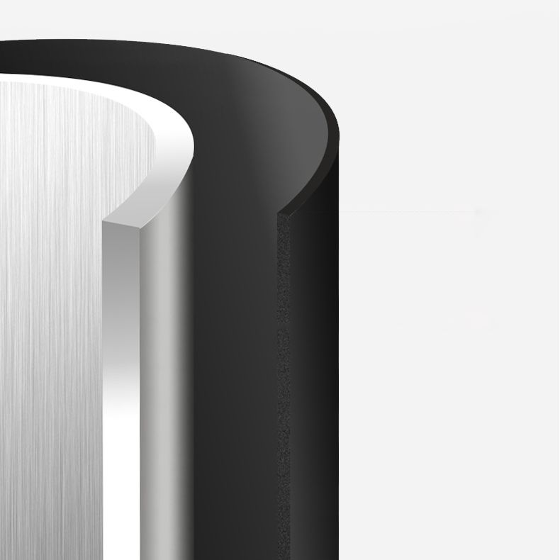 11" Wide Contemporary Bookshelf Open Back Shelves Included Iron Bookcase