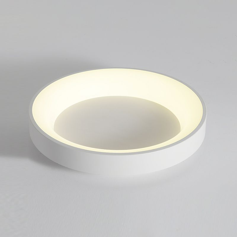 Plafonniers ronds encastrés, luminaire de plafond contemporain pour salon