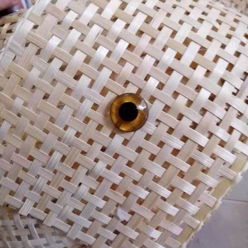 1-Light Bamboo Suspended Lighting Fixture Chinese Pendant Light Kit for Dining Room