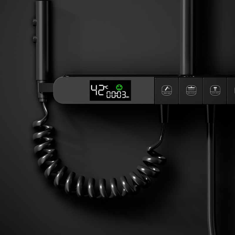 Modern Shower Set Pure Color Adjustable Spray Pattern Shower Head Combo