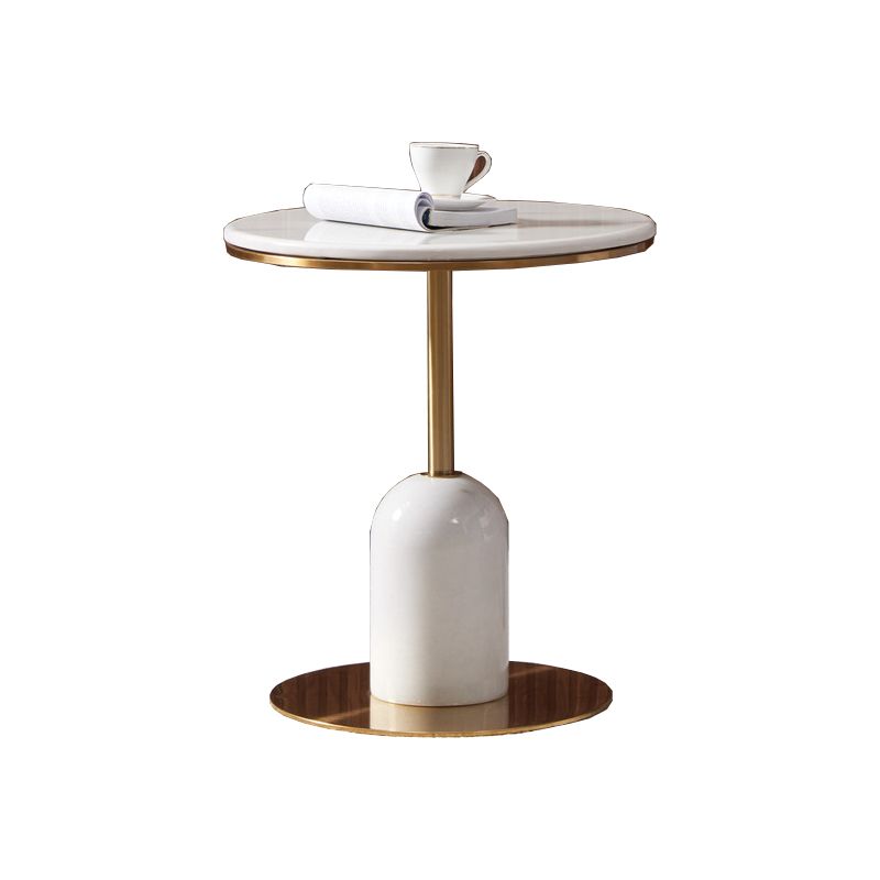 Gorgeous Square Steel Trestle End Table with no Wheel for Living Room