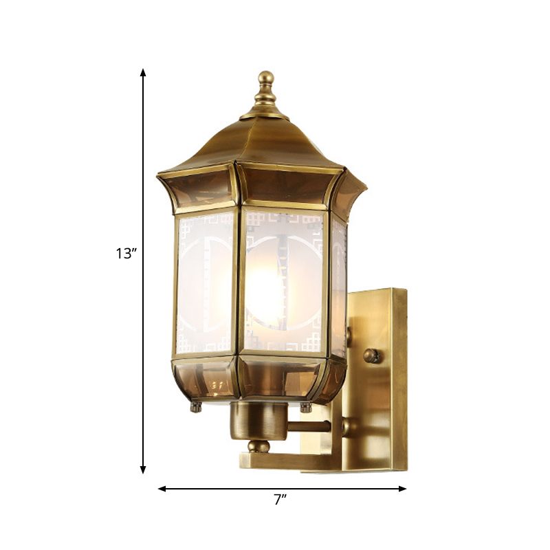 LAMPE DE SCONCE ARMÉE MÉTAL VINTAGE 1 TEMPLE ÉCLAIRAGE MUR GOL