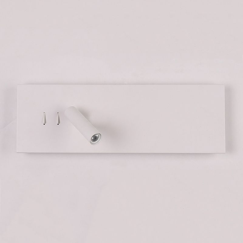 Modern Style Geometric Wall Sconces Metal 2 Lights Wall Mounted Reading Lights