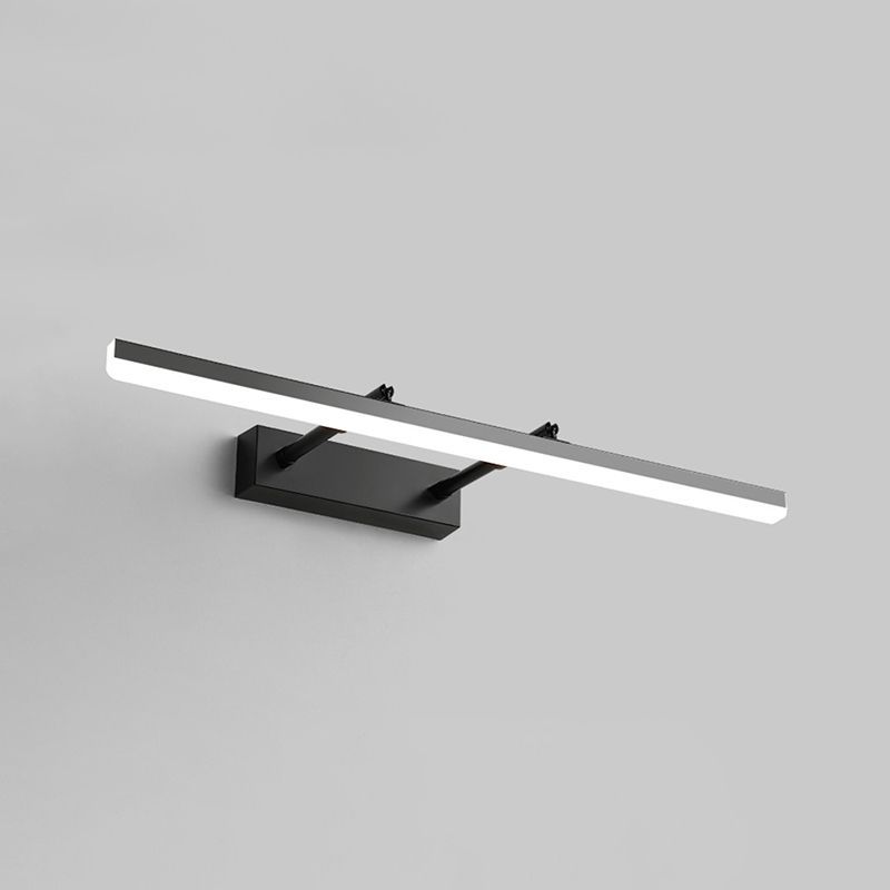 1 Light Tube Vanity Lighting Fixtures Modern Style Metal LED Mirror Lights
