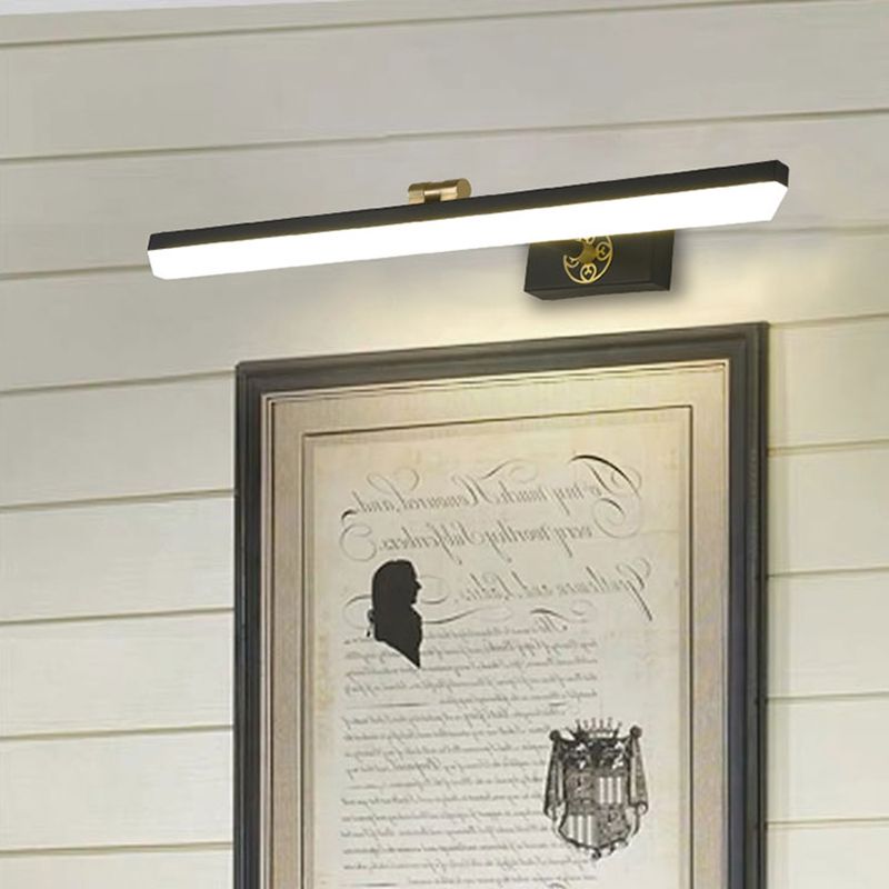 Moderne Einfachheit verlängerte Eitelkeitsleuchte Acryl -Wandbeleuchtung für Badezimmer