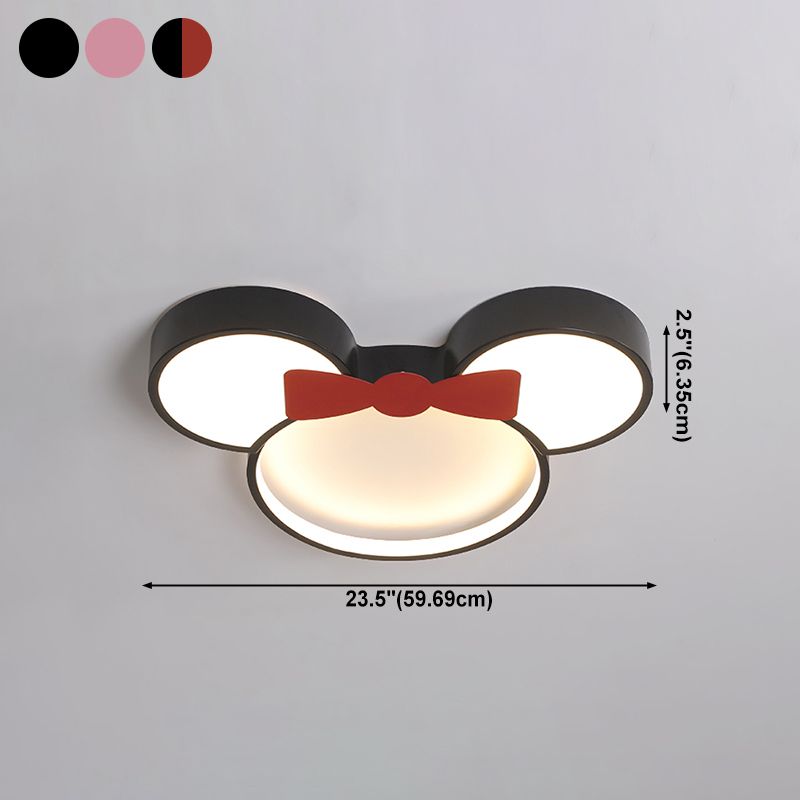 Modern minimalisme LED-plafondlamp Mooie cartoon inbouwlamp voor kinderslaapkamer