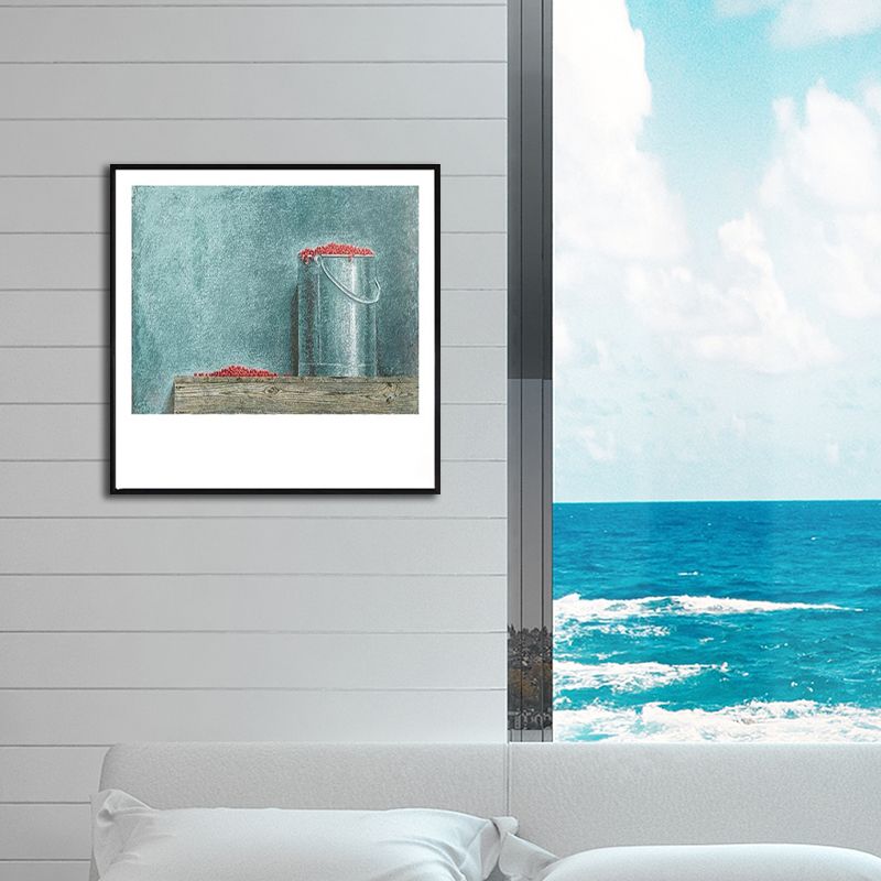 Still Life Fruit Canvas Painting Textured Retro Style House Interior Wall Art