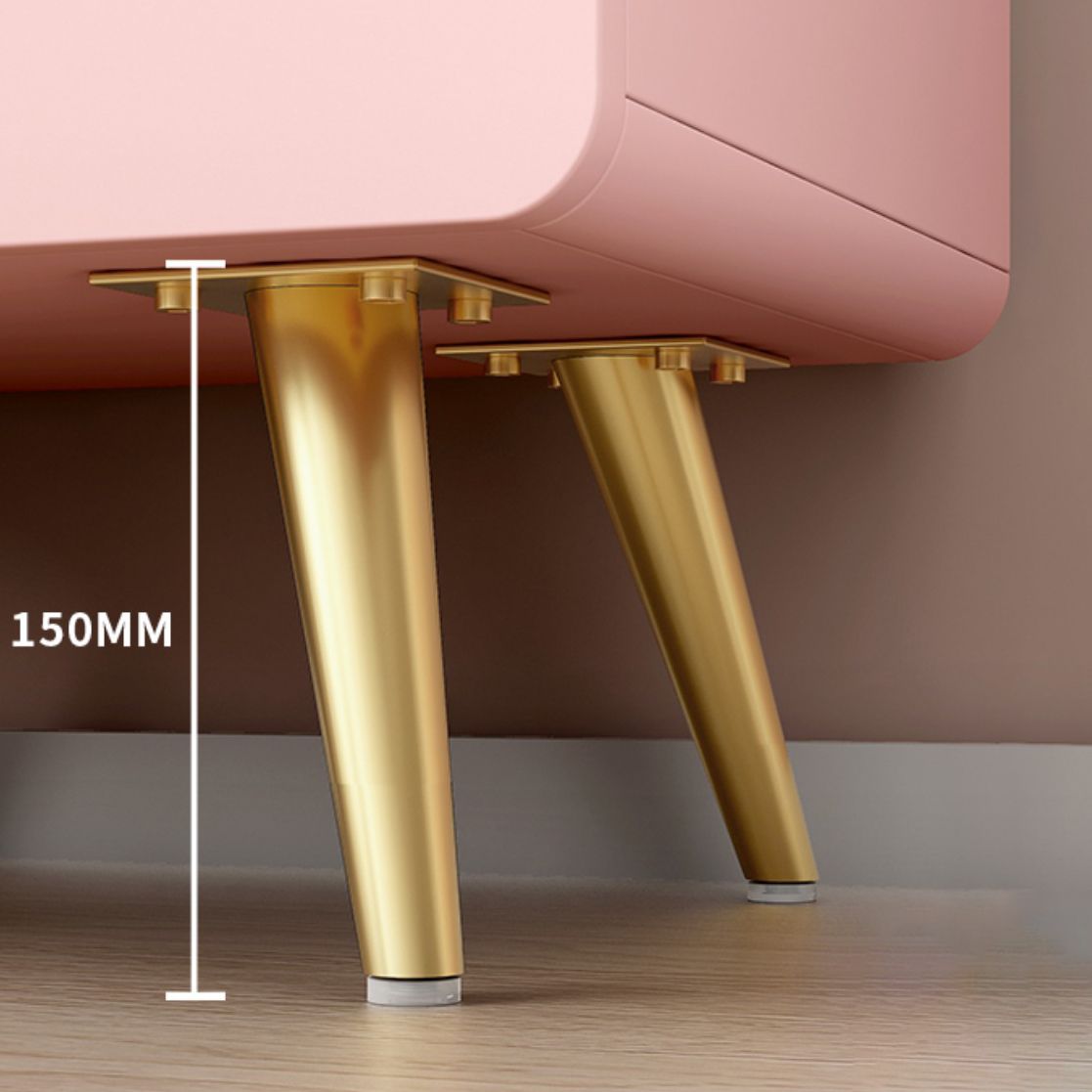 Contemporary Bookcase Closed Back Vertical Shelf Bookcase with Drawer Storage