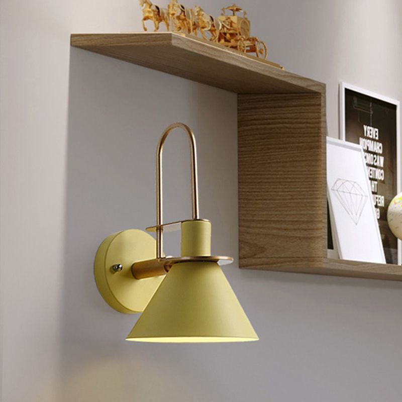 Apparecchiatura del corridoio a cono in metallo in metallo in stile Nordic