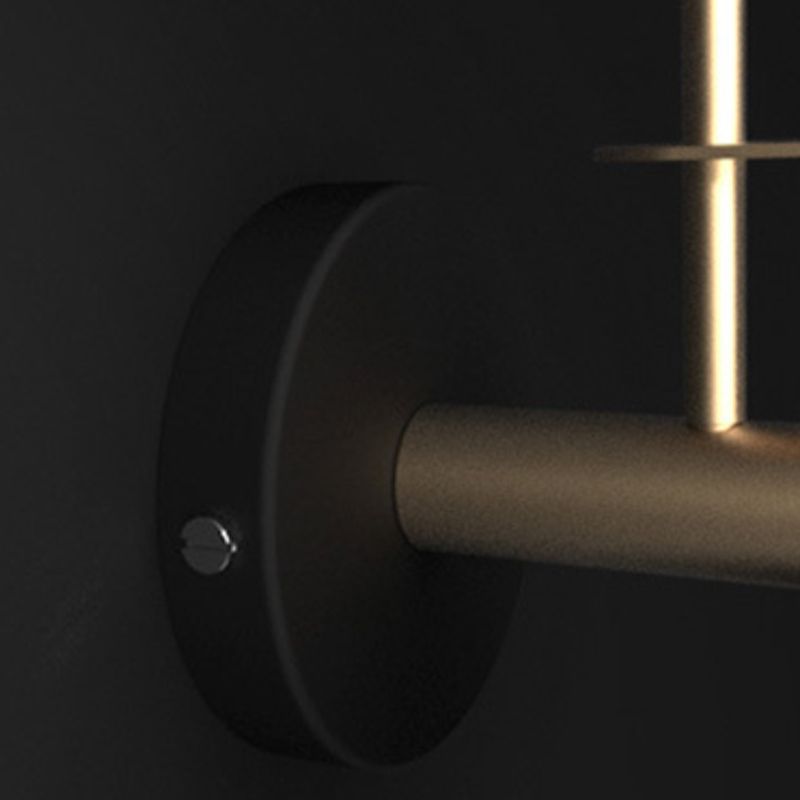 Modern Metal Wall Sconce Colorful Wall Light Fixture for Bedroom