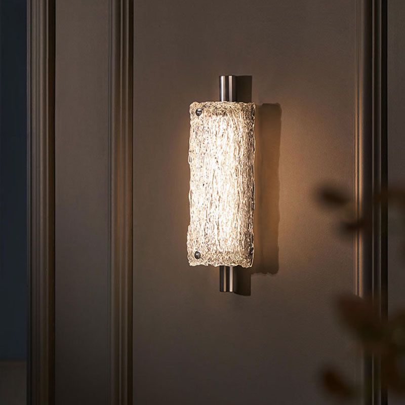 Modern Style Wall Lamp Glass Shade Wall Light Fixtures for Bedroom