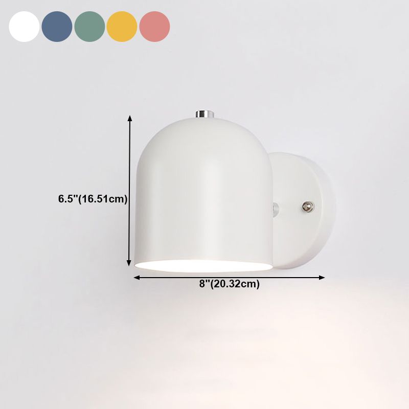 Luz de pared Macaron Fixture Modern Style Wall Light Fonce para sala de estar