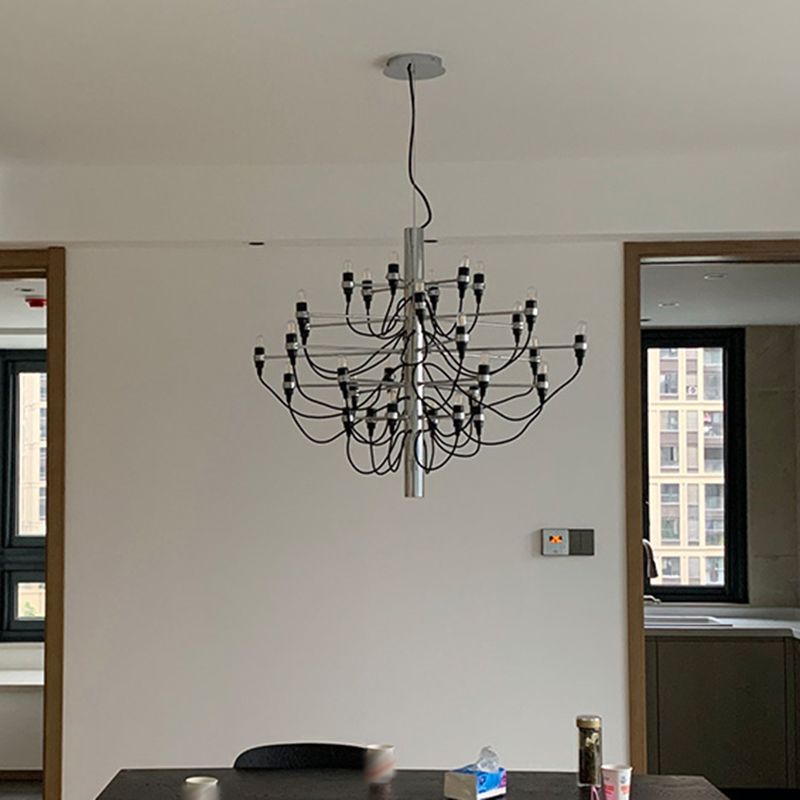 Style moderne suspendu en métal Spoutnik Pendant Light pour le salon