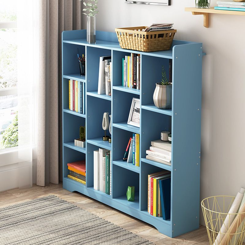 Engineered Wood Standard Bookcase Contemporary Open Back Bookcase