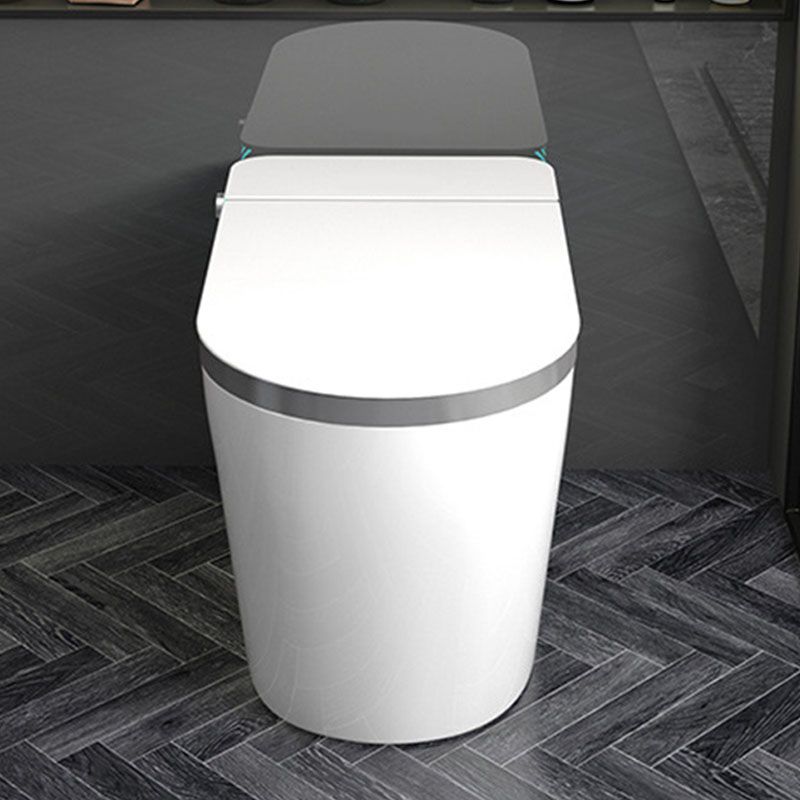 Contemporary Flush Toilet Floor Mounted One-Piece Toilet ABS Toilet Bowl