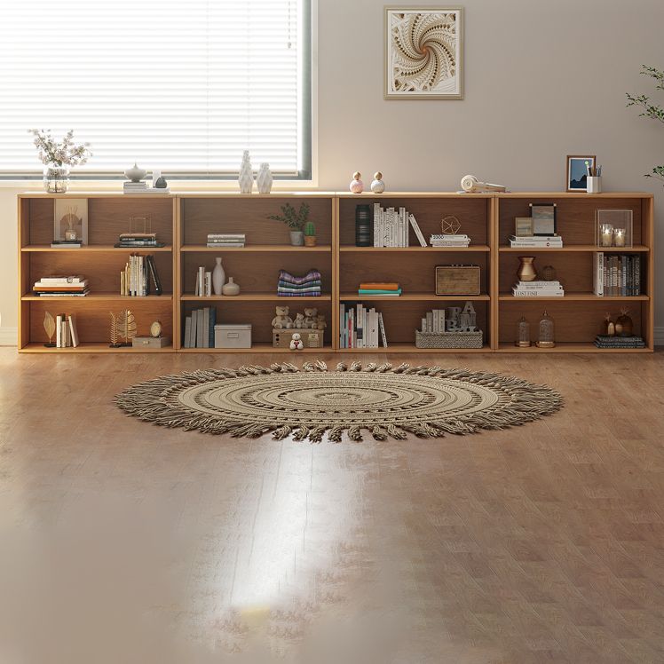 Standard Shelf Bookcase Engineered Wood Bookshelf for Study Room