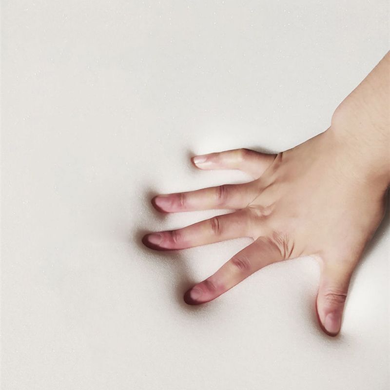 Modern Rocker Upholstered Button-Tufted with Dark legs Wingback Rocker Chair