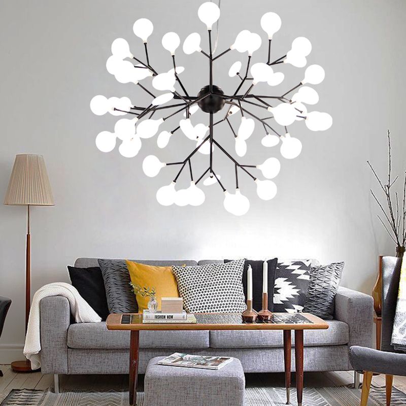 Branching Chandelier Light Fixture Modern Designer Acrylic Pendant Lighting for Restaurant