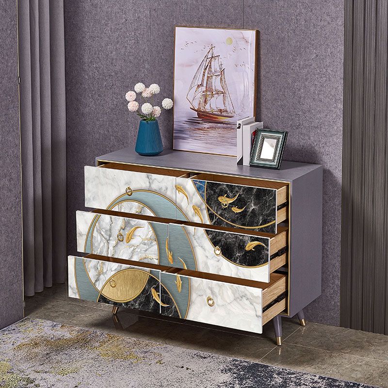 15.6-inch W Storage Chest Classic Glam Storage Chest Dresser