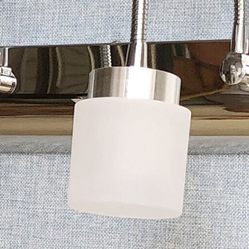 Modern Style Geometric Vanity Wall Lights Metal Multi Lights Vanity Mirror Lights