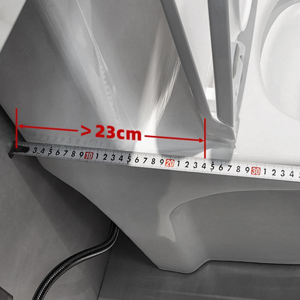 Contemporary Flush Toilet Floor Mount One-Piece Toilet Urine Toilet
