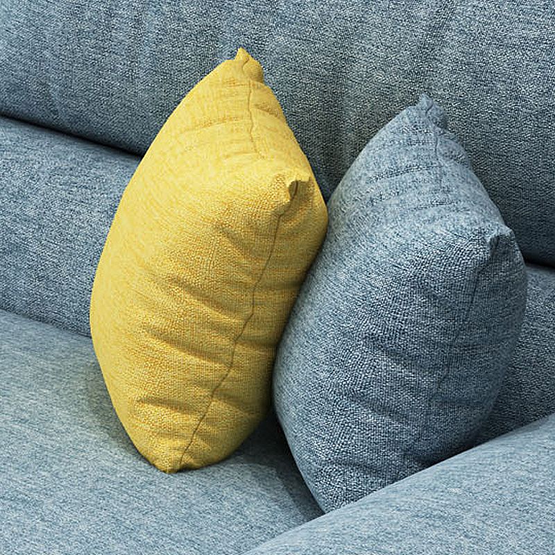 Divano braccio top per cuscini moderni 37,4 "H sezioni cuscini rimovibili con 4 cuscini