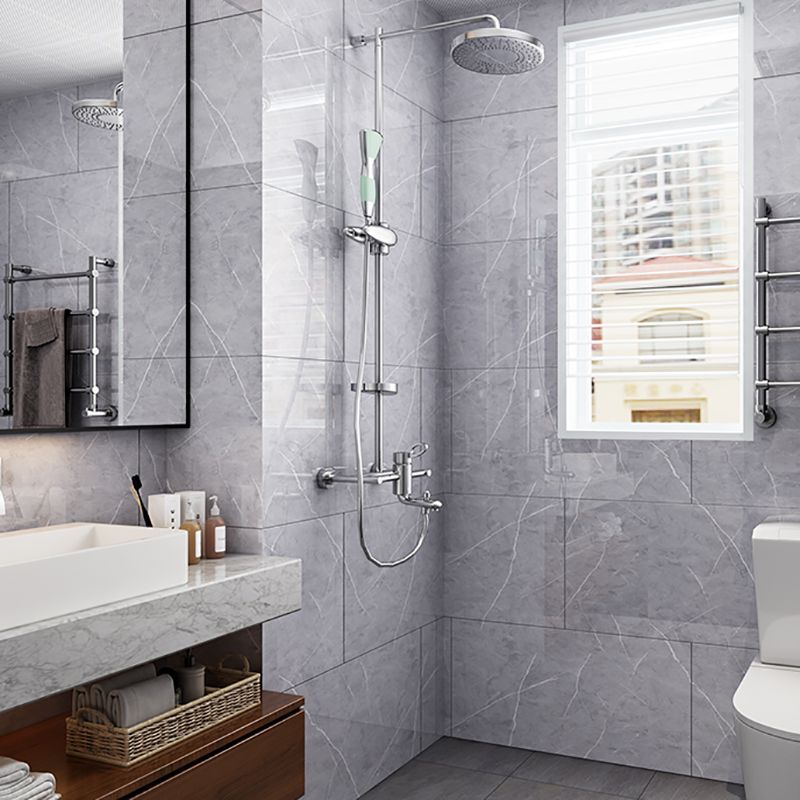 10-Pack 12" x 23" PVC Rectangular Peel & Stick Subway Tile Kitchen and Bathroom