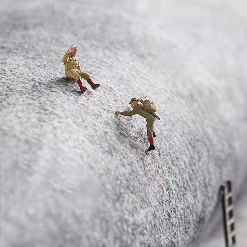 Navy Modern Rug Polyester Circle Rug Stain Resistant Rug for Living Room