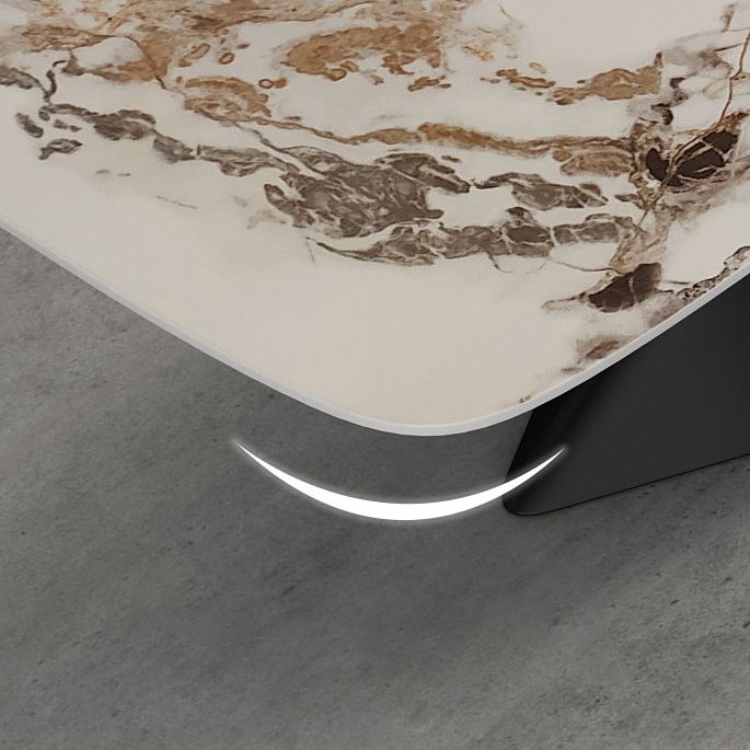 Modern Style Sintered Stone Dining Table Set White 1/4/5/7 Pieces Dining Set for Home Use