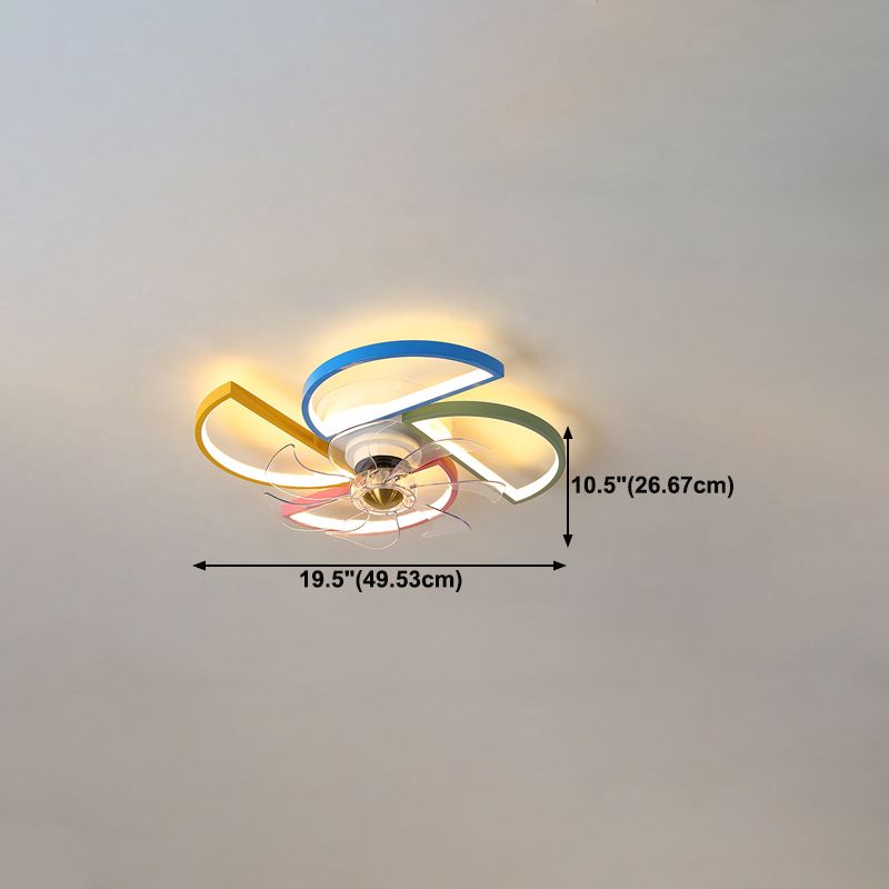 Plafond de plafond lampe à la lampe à la lampe pour enfants LED LED MONTÉ LED MONT