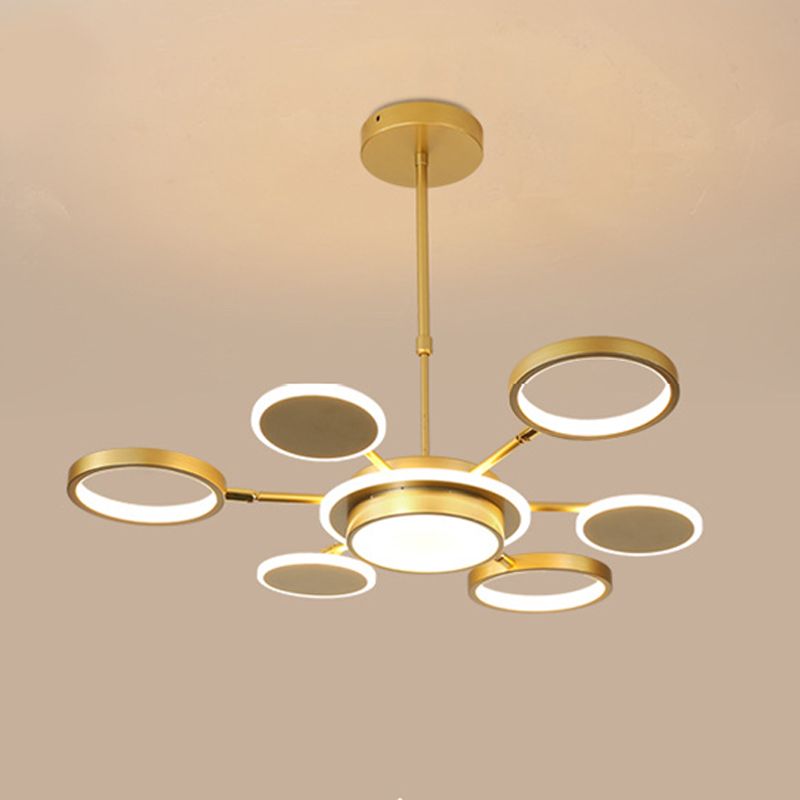 Eisenrahmen Kronleuchter Beleuchtungsbestand Moderner Kronleuchter anheizt Licht für Wohnzimmer