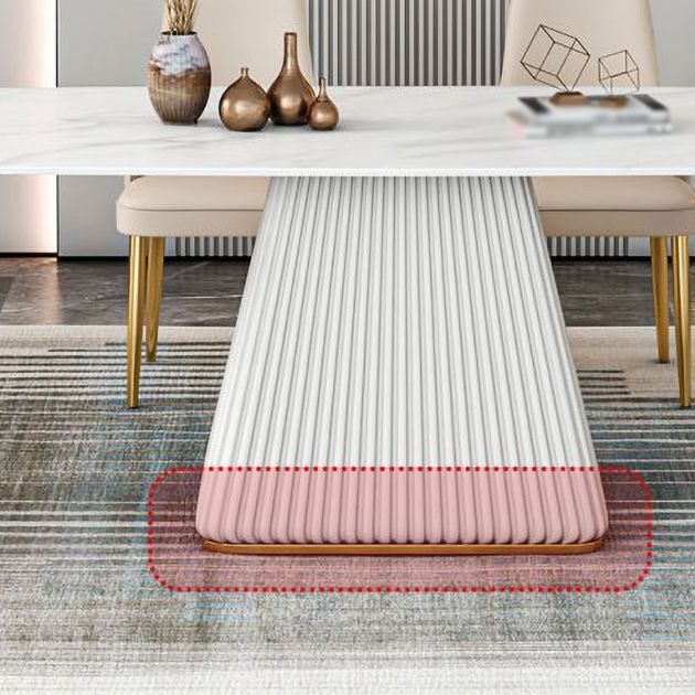 Nordic 1/2/5/7 Pieces Rectangle Dining Set Sintered Stone Dining Table Set