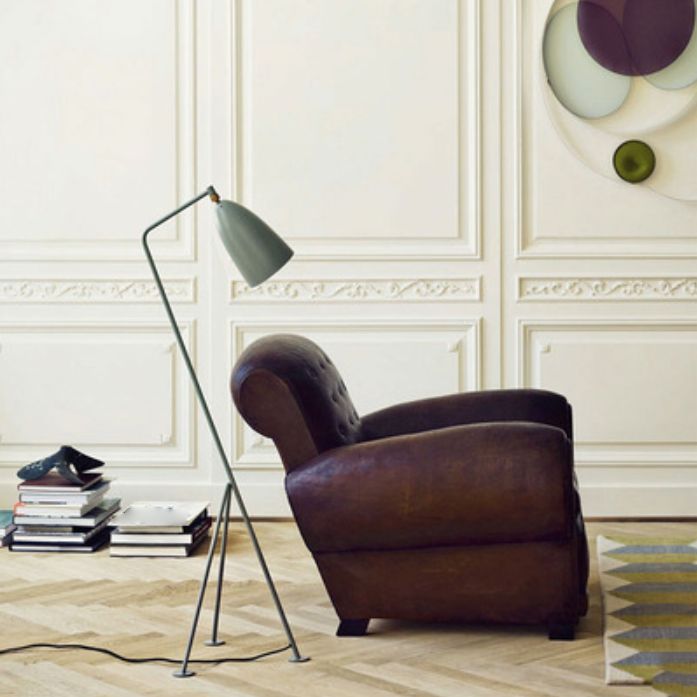 Macaron Tripod Floor Lamp Metal 1-Light Living Room Floor Light with Swivel Shade