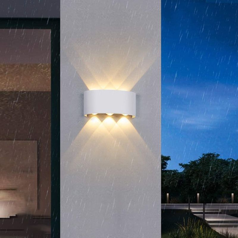 Geometric Wall Mounted Lamp Modern Style Metal Multi Lights Wall Lighting Ideas