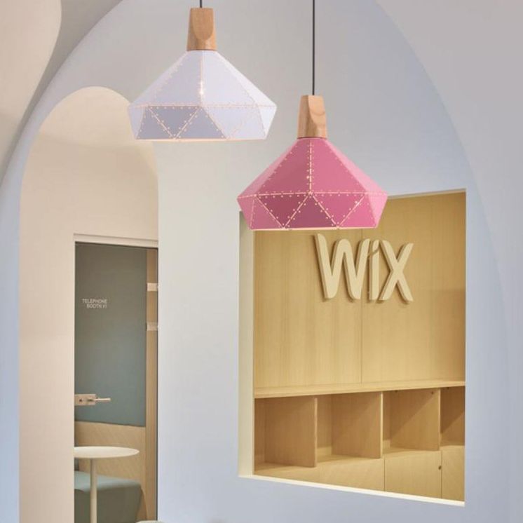 Metall Diamond Hanging Lamp Kit Moderner Stil Down Lighting Anhänger für Esszimmer