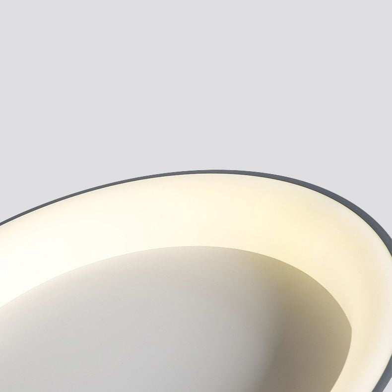 Geometrische Unterputz-Deckenleuchten, moderner Acryl-Deckenleuchter für Schlafzimmer