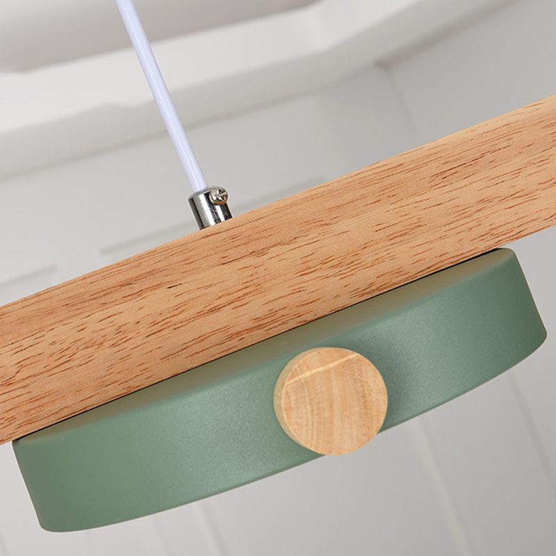 Modern Island Light Colorful Metallic Hanging Lighting Fixture for Dining Room