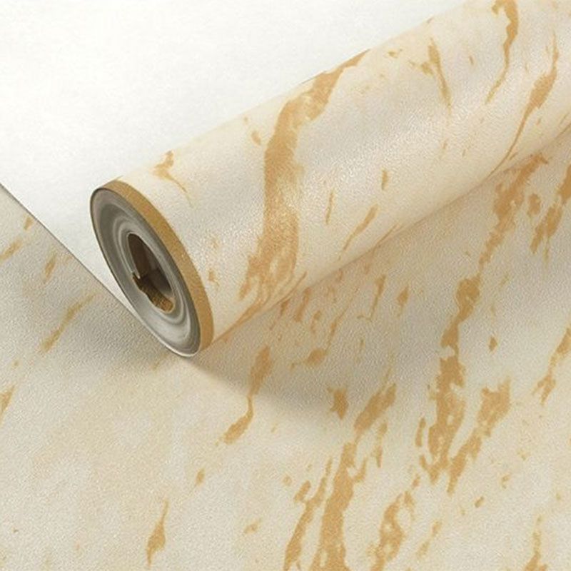 Modern Minimalist Marble Wallpaper Glazed Tile Stain-Resistant Non-Pasted Wall Decor 20.5"W x 31'L