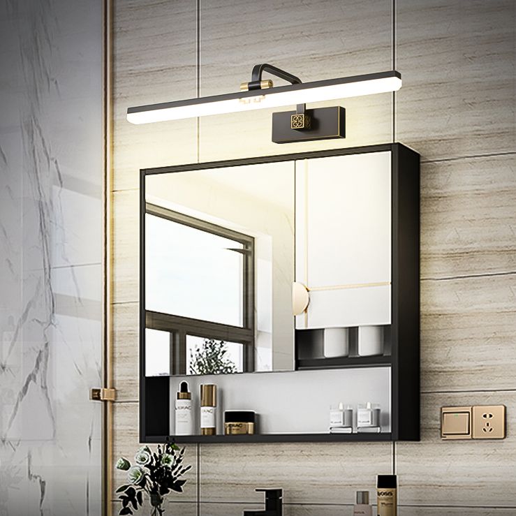 Style minimaliste moderne Séponction murale rationalisée Copper Copper Flush Mount Murce pour la salle de bain