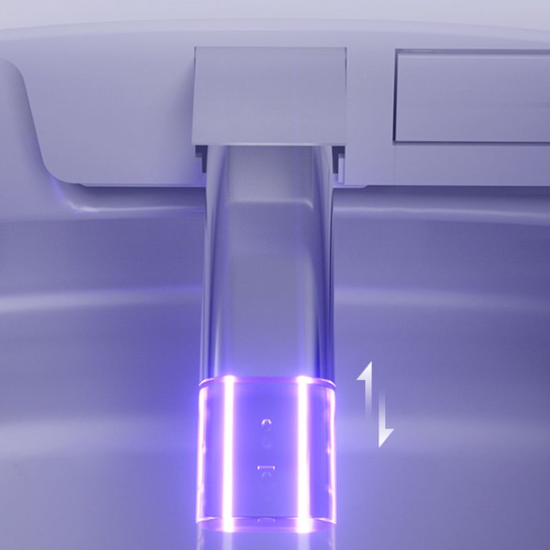 Modern Ceramic Floor Mount Urine Toilet Concealed Tank Toilet Bowl with Toilet Seat